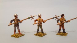 militia halberdier advancing singles